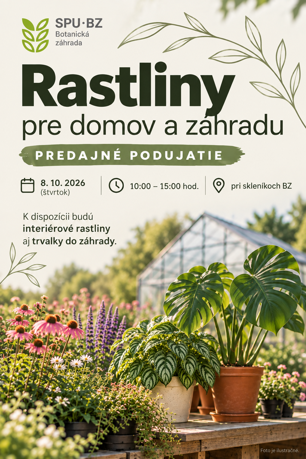 VÝPREDAJ RASTLÍN